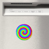 Rainbow Spiral van Kenneth Yoncich Magneet (Insitu (Vaatwasser))