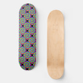 Rainbow Spiral van Kenneth Yoncich Persoonlijk Skateboard (Voorkant)