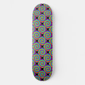 Rainbow Spiral van Kenneth Yoncich Persoonlijk Skateboard (Voorkant)