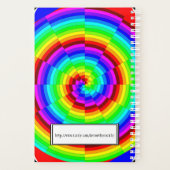 Rainbow Spiral van Kenneth Yoncich Planner (Achterkant)