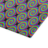 Rainbow Spiral van Kenneth Yoncich Snijplank (Hoek)