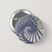 Rainbow Spiralism Button (Voorkant /achterkant)