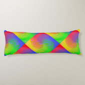 Rainbow Spirals Body Pillow Lichaamskussen (Achterkant)