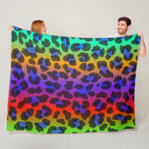 Rainbow Splash 60x80 Fleece Deken