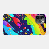 Rainbow Splash Art Case-Mate iPhone Case (Achterkant (horizontaal))