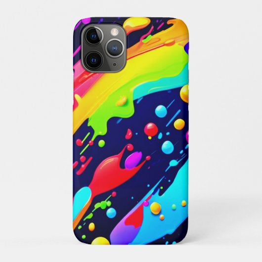 Rainbow Splash Art Case-Mate iPhone Case (Achterkant)