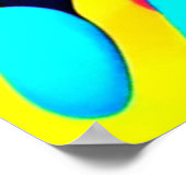 Rainbow Splash Art Poster (Hoek)