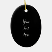 Rainbow Splash Ceramic Ornament (Achterkant)