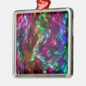 Rainbow Splash Metal Ornament (Links)