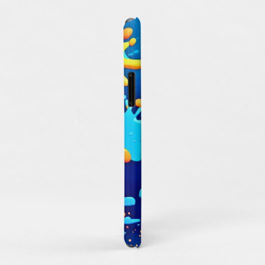 Rainbow Splash Paint Art Case-Mate iPhone Case (Achterkant/rechts)