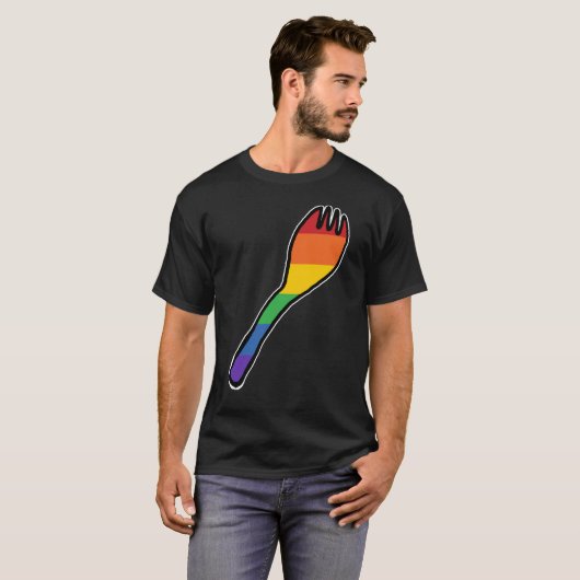 RAINBOW SPORK! T-SHIRT (Voorkant volledig)