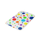 Rainbow Spots Bath Mat (Gekanteld)