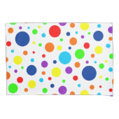 Rainbow Spots Pillowcase Kussensloop (Voorkant-Links)