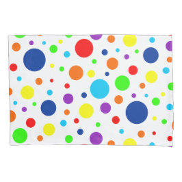 Rainbow Spots Pillowcase Kussensloop