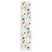 Rainbow Spots Table Runner Korte Tafelloper (Voorkant)