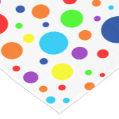 Rainbow Spots Table Runner Korte Tafelloper (Hoek)