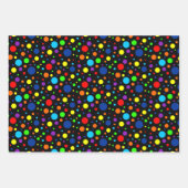 Rainbow Spots Wrapping Paper Sheet Set (Voorkant 3)
