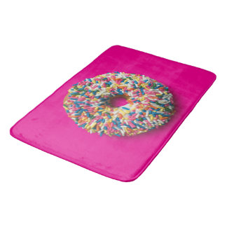 Rainbow Sprinkle Donut badmat