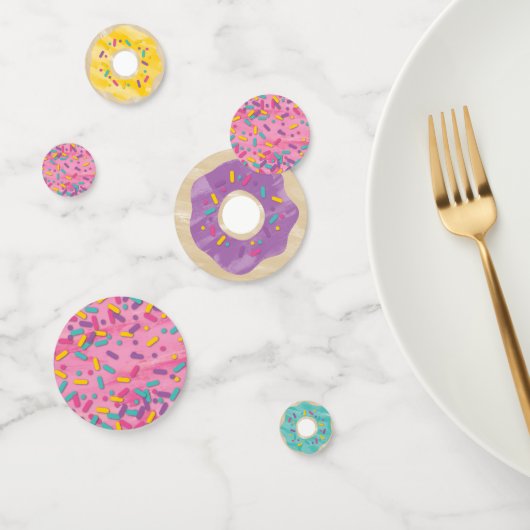 Rainbow Sprinkle Donut Shop Confetti (Groep)