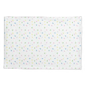 Rainbow Sprinkle Pattern Pillow Hoesje Kussensloop (Achterkant)