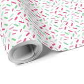 Rainbow Sprinkles Abrosexual Pride Flag Cadeaupapier (Rol Hoek)