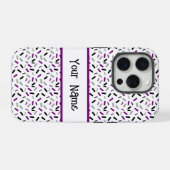 Rainbow Sprinkles Ace Asexual Pride Flag iPhone Hoesje (Achterkant horizontaal)