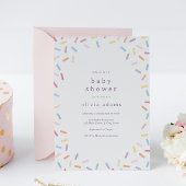 Rainbow Sprinkles Baby Sprinkle Kaart