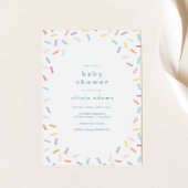 Rainbow Sprinkles Baby Sprinkle Kaart