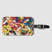 Rainbow Sprinkles Bagagelabel (Voorkant (horizontaal))
