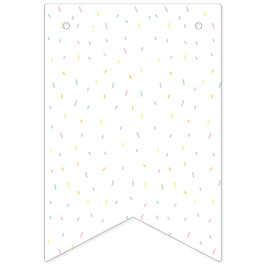 Rainbow Sprinkles Banner