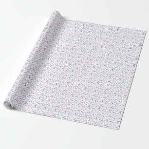 Rainbow Sprinkles Bigender Pride Flag Cadeaupapier