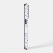 Rainbow Sprinkles Bigender Pride Flag iPhone Hoesje (Rechterkant)