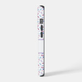Rainbow Sprinkles Bigender Pride Flag iPhone Hoesje (Linkerkant)