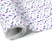 Rainbow Sprinkles Butch Lesbian Pride Flag Cadeaupapier (Rol Hoek)