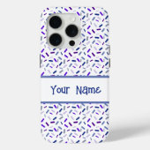 Rainbow Sprinkles Butch Lesbian Pride Flag Case-Mate iPhone Case (Achterkant)