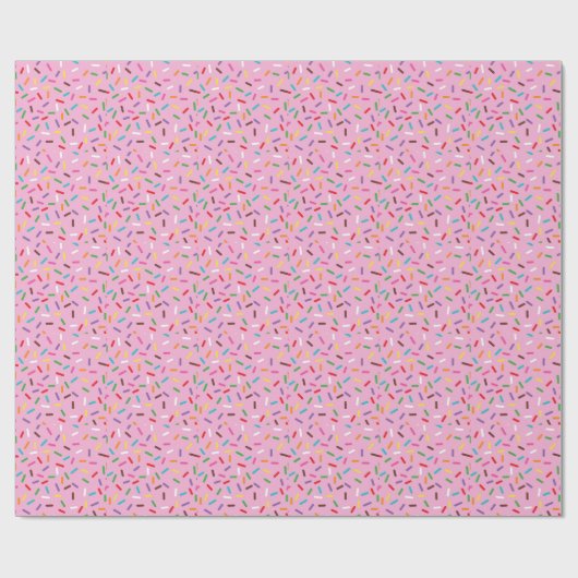 Rainbow Sprinkles Cadeaupapier (Vlak)