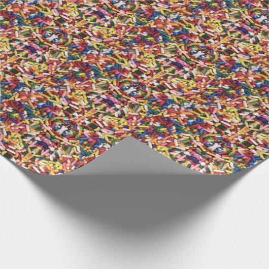 Rainbow Sprinkles Cadeaupapier (Hoek)