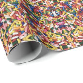 Rainbow Sprinkles Cadeaupapier (Rol Hoek)