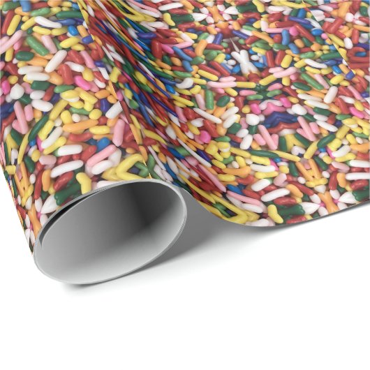 Rainbow Sprinkles Cadeaupapier (Rol Hoek)