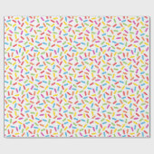Rainbow Sprinkles Cadeaupapier (Vlak)