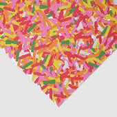 Rainbow SPRINKLES Cadeaupapier Tissuepapier (Detail)