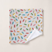Rainbow Sprinkles Colorful Pattern Bad Handdoek (Wasdoekje)
