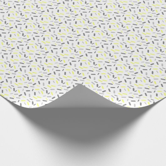 Rainbow Sprinkles Demigender Pride Flag Cadeaupapier (Hoek)