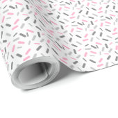 Rainbow Sprinkles Demigirl Pride Flag Cadeaupapier (Rol Hoek)