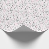 Rainbow Sprinkles Demigirl Pride Flag Cadeaupapier (Hoek)