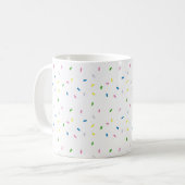 Rainbow Sprinkles Dessert Koffie Mok (Voorkant links)