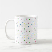 Rainbow Sprinkles Dessert Koffie Mok (Links)