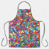 Rainbow Sprinkles en Jimmies Schort (Voorkant)