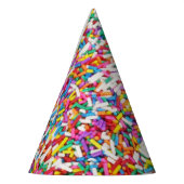 Rainbow Sprinkles Feesthoedjes (Links)