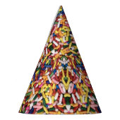 Rainbow Sprinkles Feesthoedjes (Links)